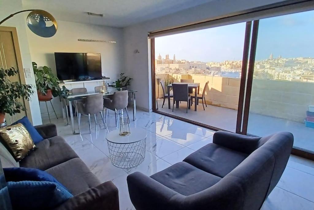 Apartmán The View Penthouse Cospicua Exteriér fotografie